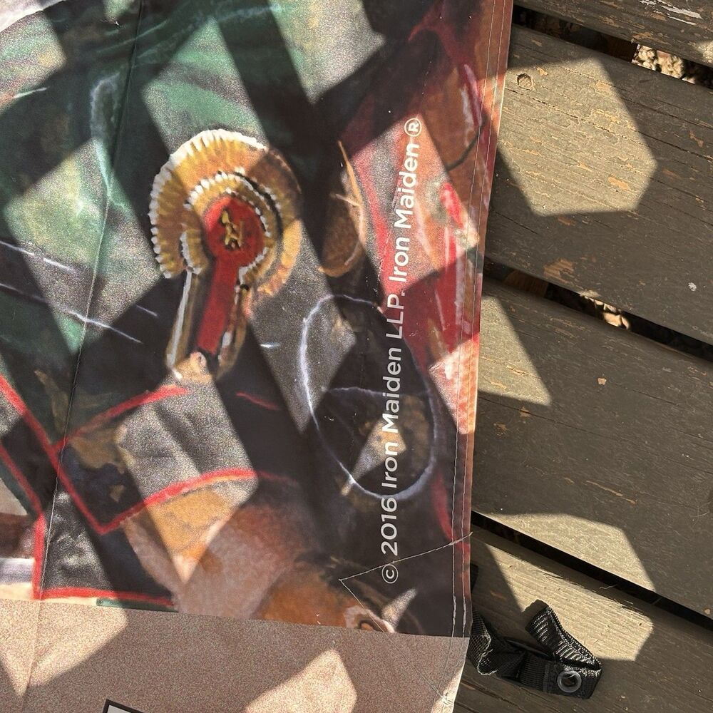 Iron Maiden: ‘Trooper’ FieldCandy SOLD OUT Ltd. 2-3 Person Camping Festival Tent - Picture 3 of 8